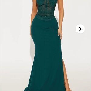 Fashion Nova Strapless Dress